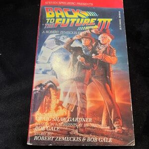 Back to the Future 3 Paperback Movie Novelization - 1990’s